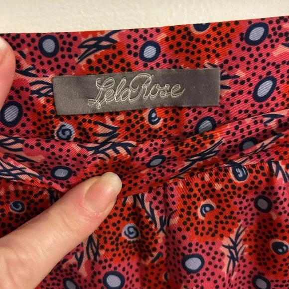 Lela Rose Wide leg floral print pants - Picture 4 of 7